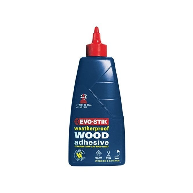 EVO-STIK RESIN &quot;W&quot; WATERPROOF WOOD ADHESIVE (EXTERIOR) 250 ML