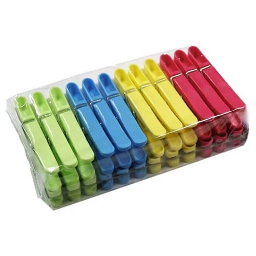 GALEFORCE PLASTIC CLOTHES PEGS 24 PACK