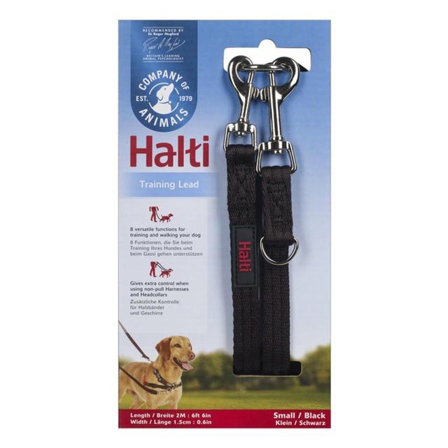 HALTI TRAINING LEAD SML BLACK 2M 15MM