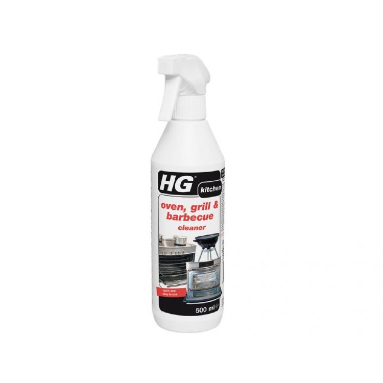 HG OVEN, GRILL &amp; BBQ CLEANER 0.5 LTR