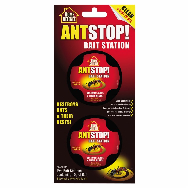 HOME DEFENCE ANT STOP BAIT STATION (1 PAIR)