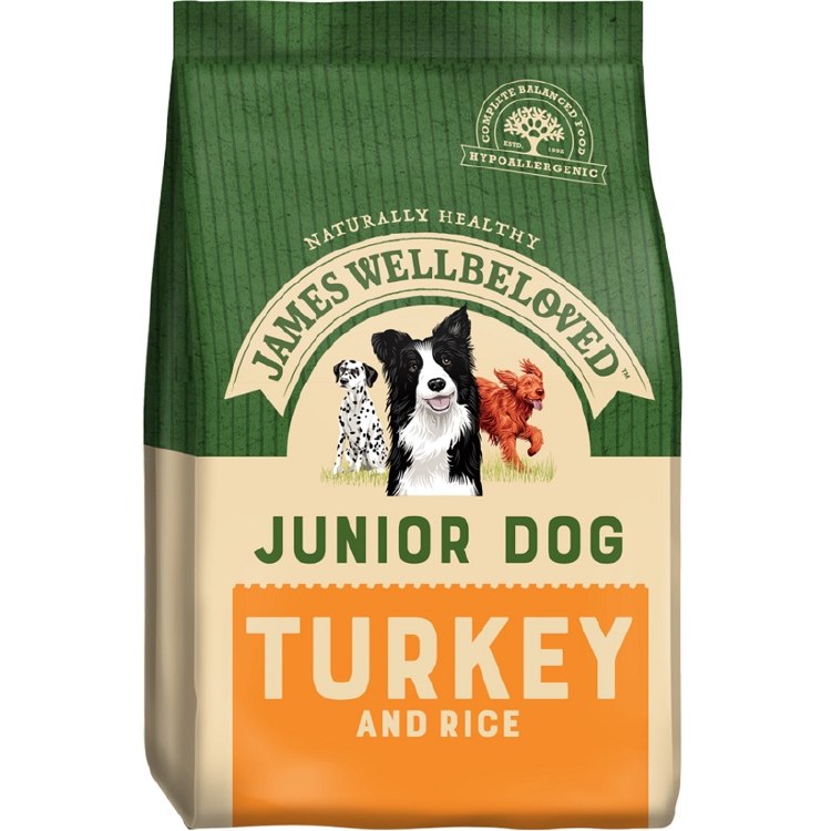 JAMES WELL BELOVED 2KG JUNIOR TURKEY AND RICE