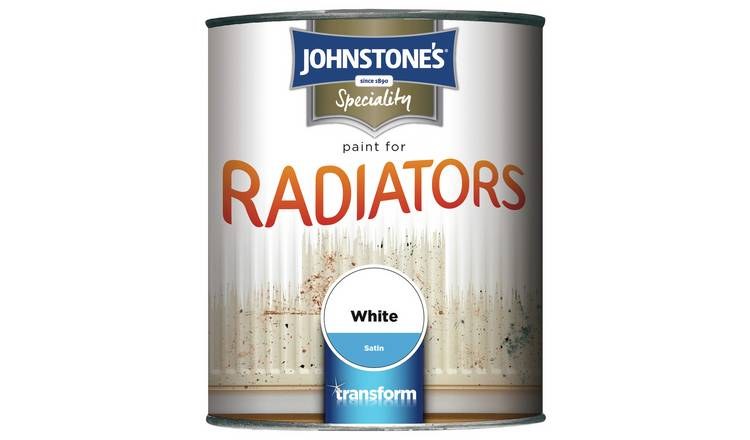 JOHNSTONE RADIATOR SATIN BRIL WHITE 0.25LTR