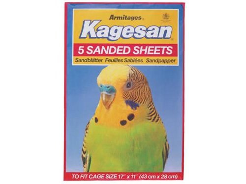 KAGESAN NO 6 RED SANDED SHEETS  17x11