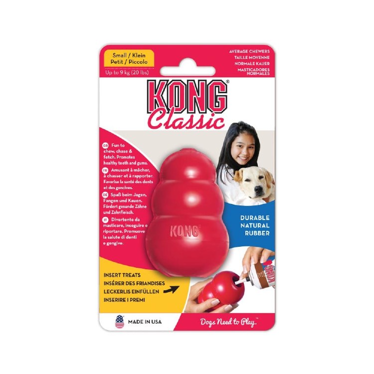 KONG CLASSIC TOY RED - SMALL