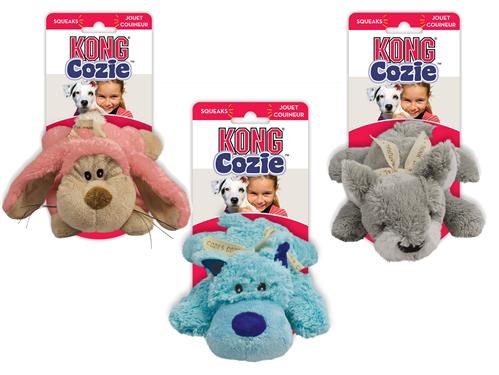 KONG COZIES PASTELS ASSTD DOG TOY - MED