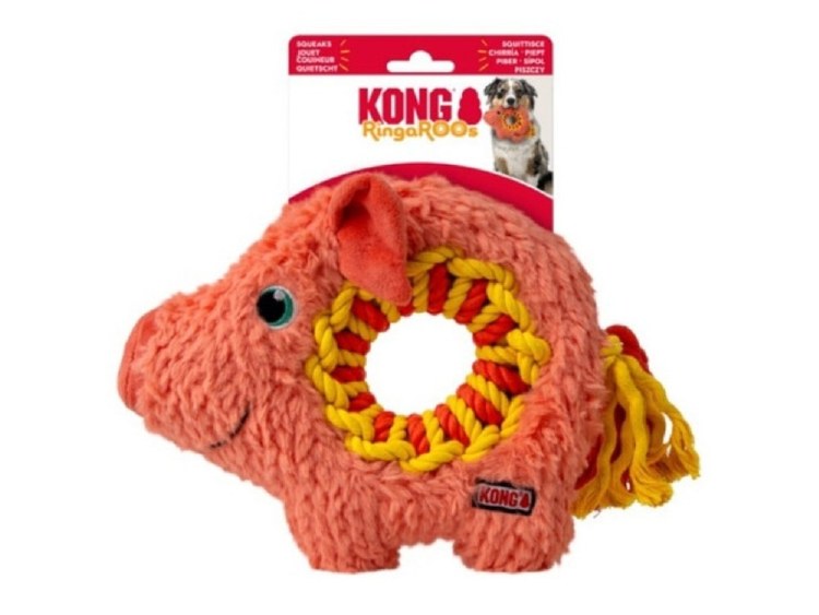 KONG RINGAROOS PIG MED