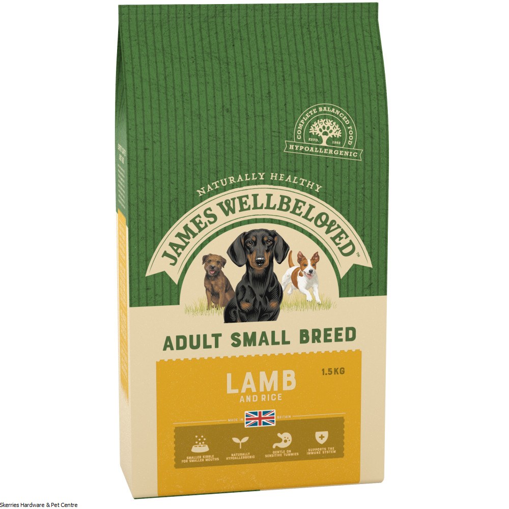 JAMES WELLBELOVED LAMB SMALL BREED Skerries Hardware Pet