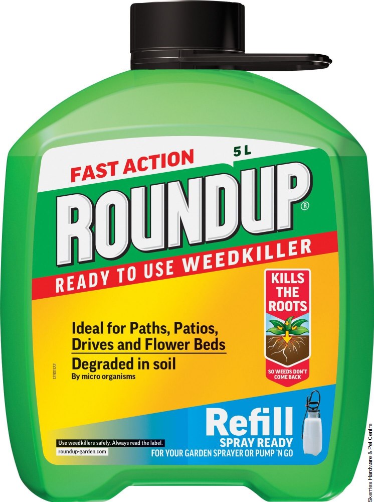 ROUNDUP READY TO USE WEEDKILLER 5L - Skerries Hardware & Pet Centre