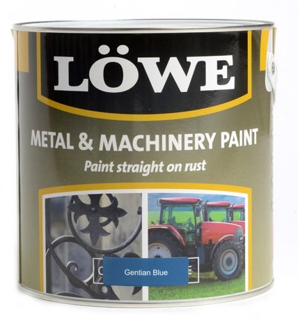 LOWE METAL &amp; MACHINERY PAINT 1LT - BLUE