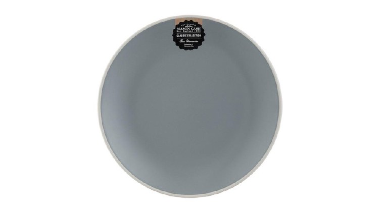 MASON CASH CLASSIC COLLECTION GREY SIDE PLATE 20.5CM