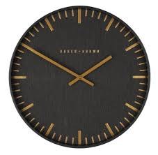 BAKER &amp; BROWN NOIR 40CM CLOCK - COPPER