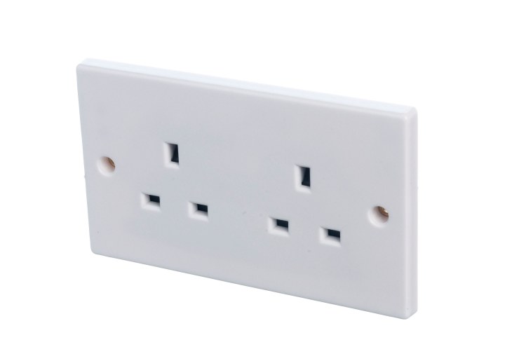 POWERMASTER 2 GANG 13 AMP SOCKET
