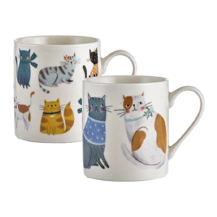 PRICE &amp; KENSINGTON CAT MUG