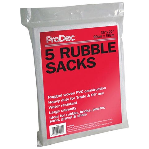 PRODEC 5 WOVEN RUBBLE SACKS