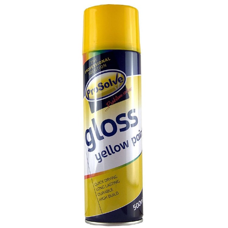 PROSOLVE YELLOW SPRAY PAINT