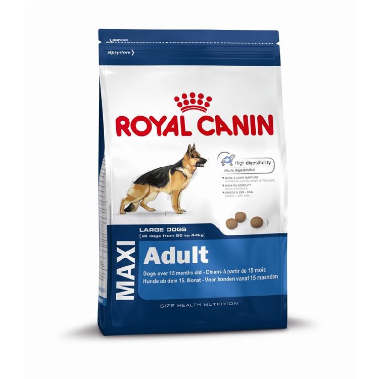 ROYAL CANIN MAXI ADULT 15 MONTHS/5 YEARS 4KG