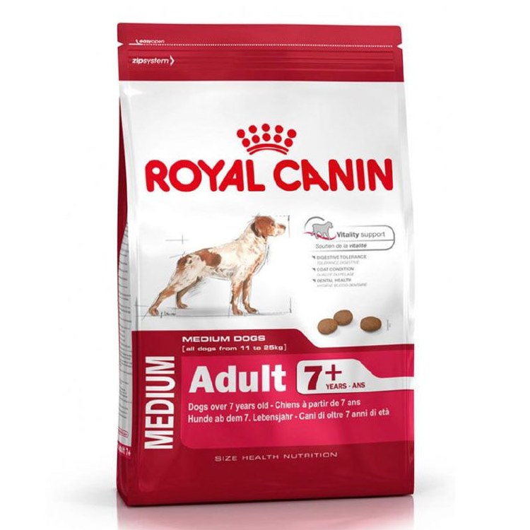 ROYAL CANIN MEDIUM  ADULT 7+ 4KG