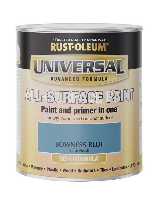 RUST-OLEUM UNIVERSAL ALL-SURFACE PAINT -  BOWNESS BLUE 750ML