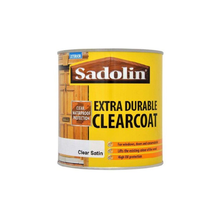 SADOLIN EXTRA DURABLE WOODSTAIN - CLEAR COAT SATIN 2.5LITRE