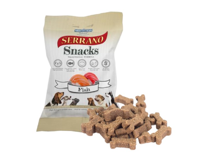 SERRANO SNACK SALMON &amp; TUNA 85G