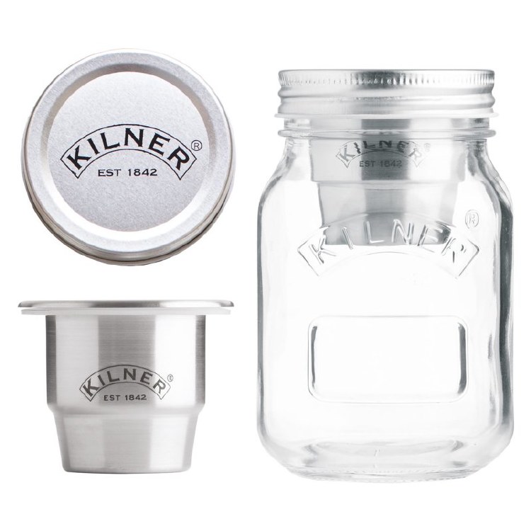 KILNER SNACK ON THE GO JAR 0.5 LITRE