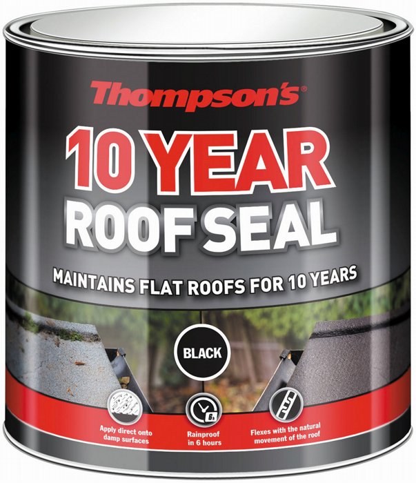 THOMPSONS 10 YEAR ROOF SEAL BLACK 2.5 LTR