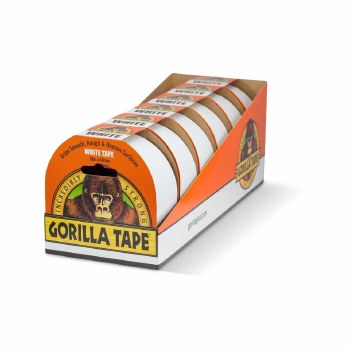 WHITE GORILLA TAPE 10M X 48MM