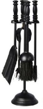17' BLACK 5 PIECE COMPANION SET 42CM