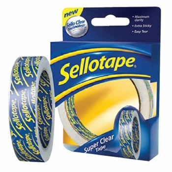 SELLOTAPE CLEAR  18 MM X 66 MTR