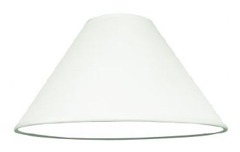 23CM LAMPSHADE WHITE