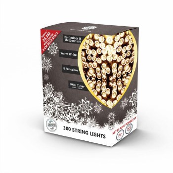 300 WARM WHITE MULTIFUNCTION LED STING LIGHTS