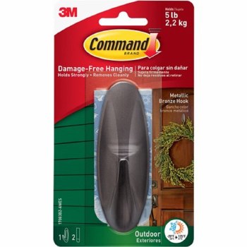 3M COMMAND OUTDOOR WREATH HOOK