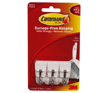 3M COMMAND UTENSIL HOOK - SMALL