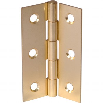 4" BRASS BUTT HINGE EB