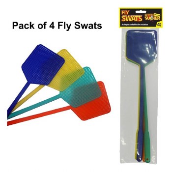 4 PACK OF FLY SWATS