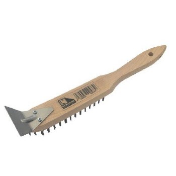 NEWSOME 4ROW WIRE BRUSH SCRAPER