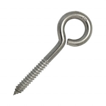 75MM STEEL VINE EYES ZP 3PK