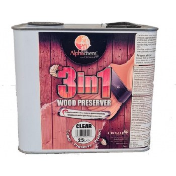 3 IN 1 WOOD PRESERVER 2.5LTR CLEAR