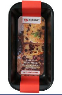 ALPINA LOAF TIN 25CM X 13CM X 6CM