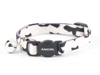ANCOL CAT COLLAR BLACK/WHITE CAMO