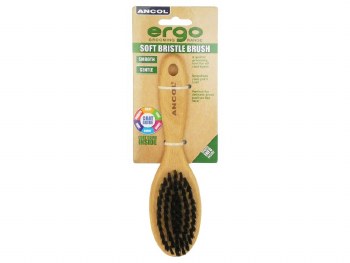 ANCOL ERGO SOFT BRISTLE PUPPY BRUSH - SMALL