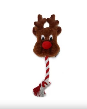 ANCOL RUDOLPH CHRISTMAS SOFT DOG TOY