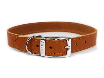ANCOL SEWN LINED COLLAR TAN 12" S1