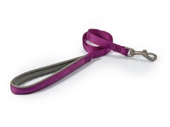 ANCOL VIVA AIRCUSHION NYLON LEAD PURPLE 12MMX1M