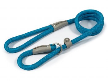 ANCOL VIVA ROPE SLIP LEAD BLUE 12MMX1.2M