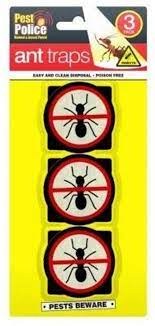 PEST POLICE ANT TRAPS 3 PACK