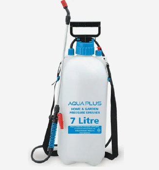 AQUAPLUS 7LITRE PRESSURE SPRAYER