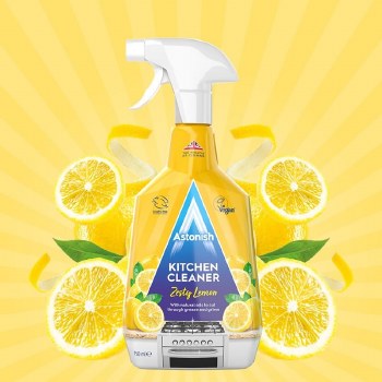 ASTONISH KITCHEN CLEANER -ZESTY LEMON 750ML