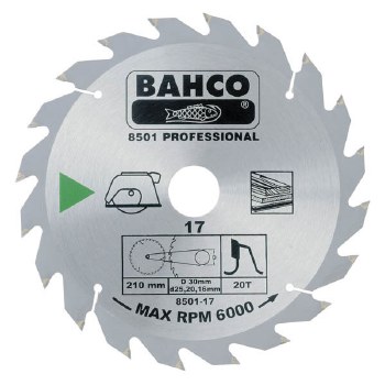 BAHCO CIRC SAW BLADE 184/40T/20